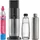 Sodastream Duo schwarz + PET-Flasche + Metallflasche + Zylinder