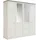 hom'in Drehtürenschrank CAMRON 205 x 209 x 60 cm Grau/Weiß