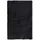 vidaXL Teppich Shaggy Hochflor NAVARRA Schwarz 130x200 cm Polyester