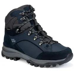 Hanwag Banks Narrow Wanderschuhe Damen in navy-asphalt, Größe 38 - blau