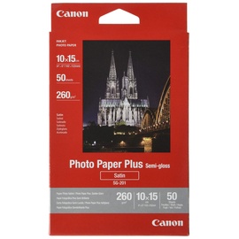 Canon Plus Semi-gloss SG-201 10 x 15 cm 260 g/m2 50 Blatt