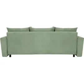 Home Affaire Schlafcouch Polyester 3-Sitzer Grün