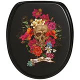 Sanilo WC-Sitz Day of the Dead Schwarz