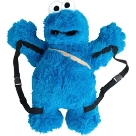 Sesame Street Sesamstraße Krümelmonster 3D Rucksack 58 cm in Blau