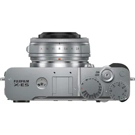 Fujifilm X-E5 silber + XF 23mm f2,8 R WR
