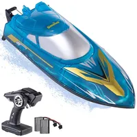 Simulus RC-Boot mit LED-Licht, ferngesteuert, für Pools und Seen,