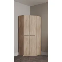 Priess Barcelona Eckschrank 78 x 193 x 78 cm beige