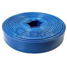 GEKO G70015 Flachschlauch 50 m blau