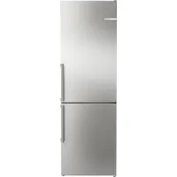 Bosch Hausgeräte BOSC Stand-Kühl-Gefrierkombination, Kühlschrank Freistehend, Silber