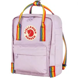 Fjällräven Kanken Rainbow Mini Pastel Lavender -