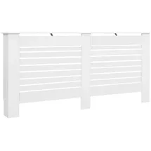 vidaXL Heizkörperabdeckung Weiß 172×19×81,5 cm MDF