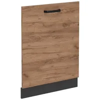 Vicco Geschirrspülblende R-Line, Goldkraft Eiche, 60 cm ohne Arbeitsplatte