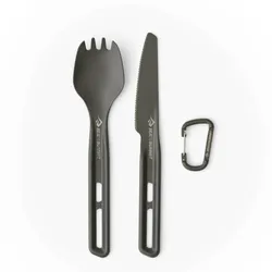 Sea to Summit Frontier Ultraleichtes Besteckset ? Göffel & Messer - Grey - STK