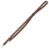 Trixie Hundeleine Rustic Fettleder-V-Leine 200 cm x 20 mm Dunkelbraun