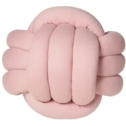 nordic coast company Knotenkissen S Jersey Pink 