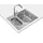 Teka Universe 60 T-xp 11⁄2c Doppelspüle - Grey - One Size