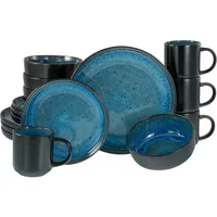 CreaTable Nordic Fjord Kombiservice 16-tlg. blau