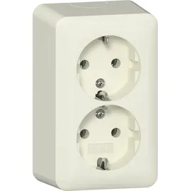Gira Schuko-Doppelsteckdose 16 A 250 V~ Reinweiß 1 St.