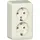 Gira Schuko-Doppelsteckdose 16 A 250 V~ Reinweiß 1 St.