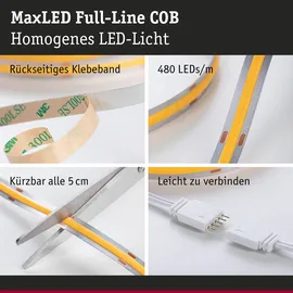 Paulmann LED-Streifen-Basisset 71049 36W warmweiß 300 cm 1 Set