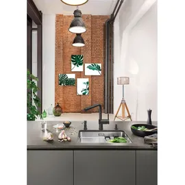 Blanco Etagon 500-U Edelstahl Seidenglanz + Handbetätigung + InFino