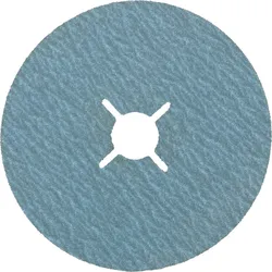 Tyrolit Fiberscheibe ZA-P48, Premium, V Disc, Bohrung 22mm, für Stahl & Inox