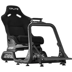 OPLITE GTR S8 Infinity Cockpit für Simracing und Flightsim-Fahrsimulation schwarz