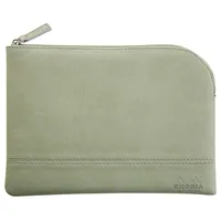 Rhodia Rhodiarama Etui aus Kunstleder Reißverschluss, 16x22 cm Seladon