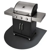 Tulup Grillmatte 100 x 100 cm Metall Schwarz