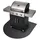 Tulup Grillmatte 100 x 100 cm Metall Schwarz