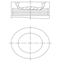 MAHLE ORIGINAL Kolben MAHLE 028 PI 00139 001 für VW Seat Skoda Audi Passat B7 Variant