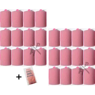 FP Schlafwickler - Schaumstoffwickler Set 36 mm - 24 Stck. + Nachtnetz (Deutscher Fachhändler!)