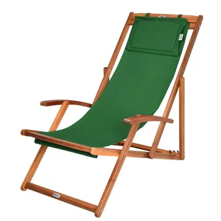 CASARIA Deckchair 94 x 60 x 94 cm grün
