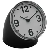 Alessi Cronotime Tischuhr schwarz