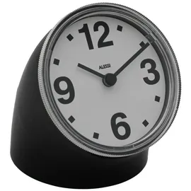 Alessi Cronotime Tischuhr schwarz