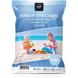 4myBaby GmbH - Spielsand 400kg | Quarz Sand für Sandkasten | Kinder Spielsand | Dekosand | Spielsand für Sandkasten | Keimfreier Spielsand | Gewaschener Feiner Quarzsand (16 x 25 kg Säcke)