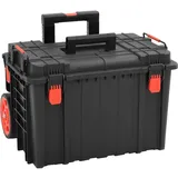 vidaXL Koffer für Flugreise Tragbar Schwarz 56,5x45,5x48 cm PP
