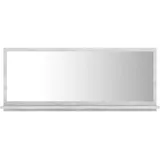 vidaXL Badspiegel Betongrau 90x10,5x37 cm Holzwerkstoff