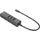 Lindy 43249 USB-Hub 3 Port USB-A, RJ45 USB 3.1 Gen1 5 GBit/s mit eingebautem Netzwerk-Anschluss Schwarz LINDY USB 3.1 Hub & Gigabit Ethernet