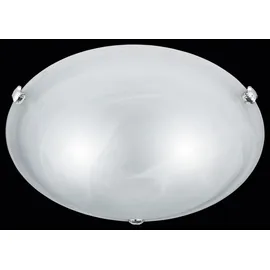 Trio Adrian 2-flg. 60 cm weiß Glas