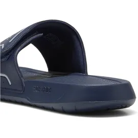 Puma Royalcat Comfort 2 Schiebe-Sandalen, Marineblau, kühles Mittelgrau, 46 EU