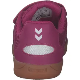 hummel Root Elite Handballschuhe mit Klettverschluss Kinder cactus flower 28