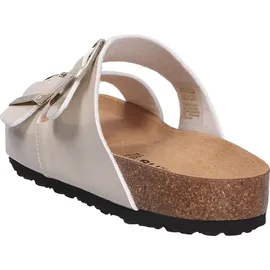 TAMARIS Damen Pantolette flach, beige, 39 EU