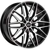 OXIGIN 25 Oxcross black full polish Alufelge 17 Zoll ET45 5x114,3 ML72.6