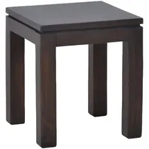 MiaMöbel Sitzhocker Ashoka 40 x 45 x 40 cm Braun