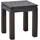 MiaMöbel Sitzhocker Ashoka 40 x 45 x 40 cm Braun
