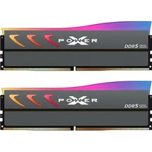 Silicon Power XPOWER Storm RGB 64GB (2 x 32GB, 6400 MHz, DDR5-RAM, U-DIMM), RAM, Grau