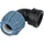 BEVO Rohrverbinder 32 mm x 1 Zoll grau