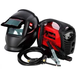 Telwin Force 145 - Inverter -Schweißgerät (MMA) + Schutzmaske, Gleichstrom (DC)