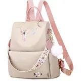 Balakaka Reiserucksack Wasserdichter für Mädchen Wasserbeständige große Casual Backpack Anti Diebstahl Reiserucksack Frauen Mode Rucksack Damen für Schulreisen im Freien